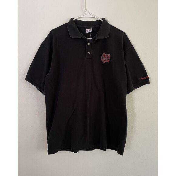 Grateful Dead Shirt Vintage 1990 GD Logo Rick Griffin Art Collared